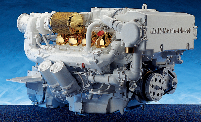 IKEGAI MARINE DIESEL ENGINE (Made by MAN, Germany)